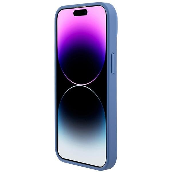 Originalus dėklas Guess GUHCP15SP4TDSCPB iPhone 15 6.1 Mėlynas/Mėlynas hardcase Crossbody 4G Metal Logo 5 Originalus dėklas Guess GUHCP15SP4TDSCPB iPhone 15 6.1 Mėlynas/Mėlynas hardcase Crossbody 4G Metal Logo 5