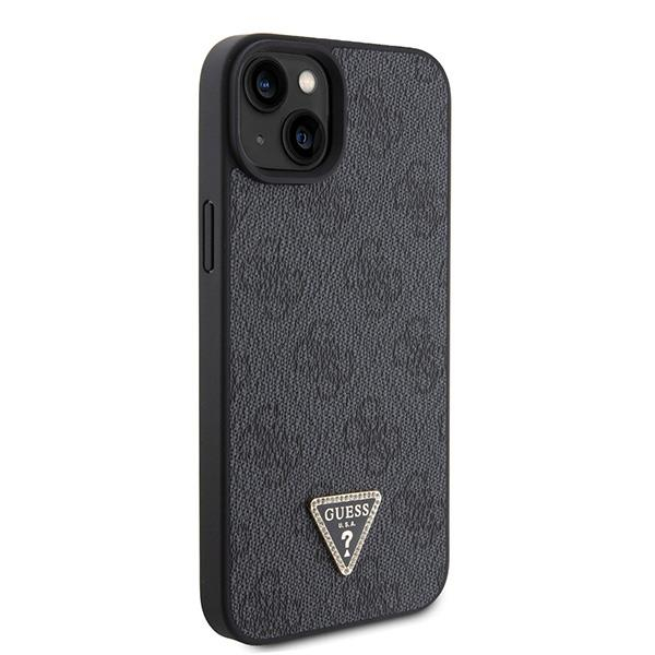 Originalus dėklas Guess GUHCP15SP4TDSCPK iPhone 15 6.1  Juodas hardcase Crossbody 4G Metal Logo 3 Originalus dėklas Guess GUHCP15SP4TDSCPK iPhone 15 6.1  Juodas hardcase Crossbody 4G Metal Logo 3