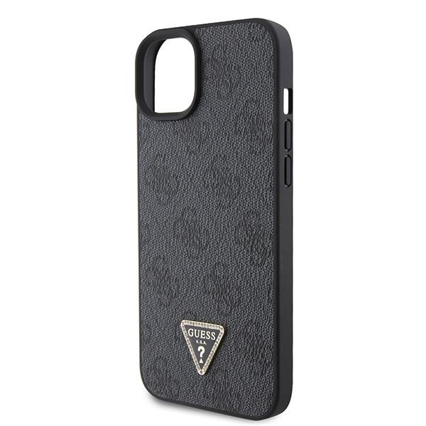 Originalus dėklas Guess GUHCP15SP4TDSCPK iPhone 15 6.1  Juodas hardcase Crossbody 4G Metal Logo 5 Originalus dėklas Guess GUHCP15SP4TDSCPK iPhone 15 6.1  Juodas hardcase Crossbody 4G Metal Logo 5