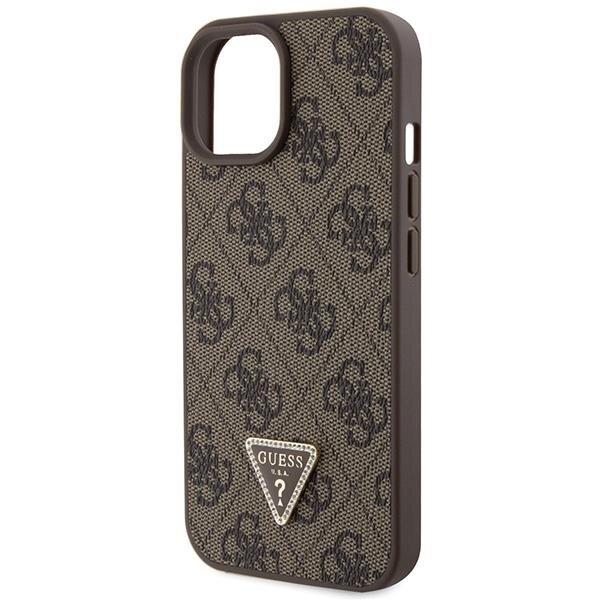 Originalus dėklas Guess GUHCP15SP4TDSCPW iPhone 15 6.1  Rudas/Rudas hardcase Crossbody 4G Metal Logo 6 Originalus dėklas Guess GUHCP15SP4TDSCPW iPhone 15 6.1  Rudas/Rudas hardcase Crossbody 4G Metal Logo 6