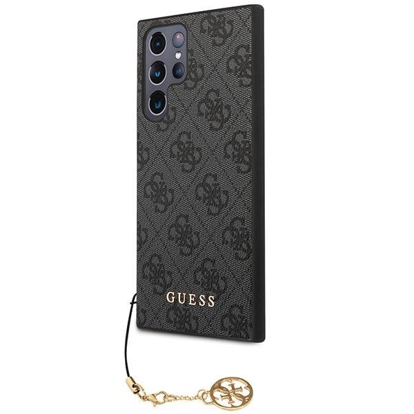 Dėklas Guess GUHCS23LGF4GGR Samsung Galaxy S23 Ultra Pilkas 1
