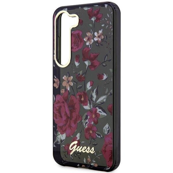 Dėklas Guess Flower GUHCS23MHCFWSA Samsung Galaxy S23 Plus S916 Žalias 5