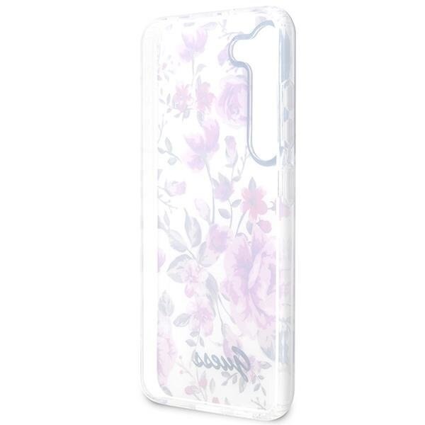 Dėklas Guess Flower GUHCS23MHCFWST Samsung Galaxy S23 Plus S916 Baltas 6 Dėklas Guess Flower GUHCS23MHCFWST Samsung Galaxy S23 Plus S916 Baltas 6
