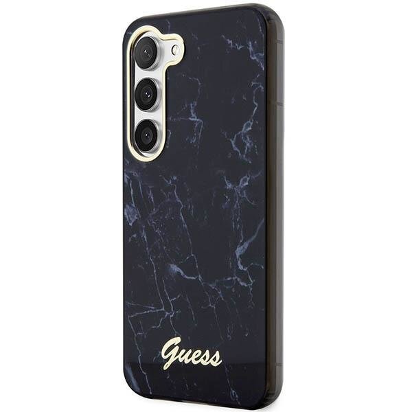Dėklas Guess Marble GUHCS23MPCUMAK Samsung Galaxy S23 Plus S916 Juodas 1 Dėklas Guess Marble GUHCS23MPCUMAK Samsung Galaxy S23 Plus S916 Juodas 1
