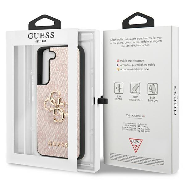 Dėklas Guess GUHCS23S4GMGPI Samsung Galaxy S23 Rožinis 7 Dėklas Guess GUHCS23S4GMGPI Samsung Galaxy S23 Rožinis 7