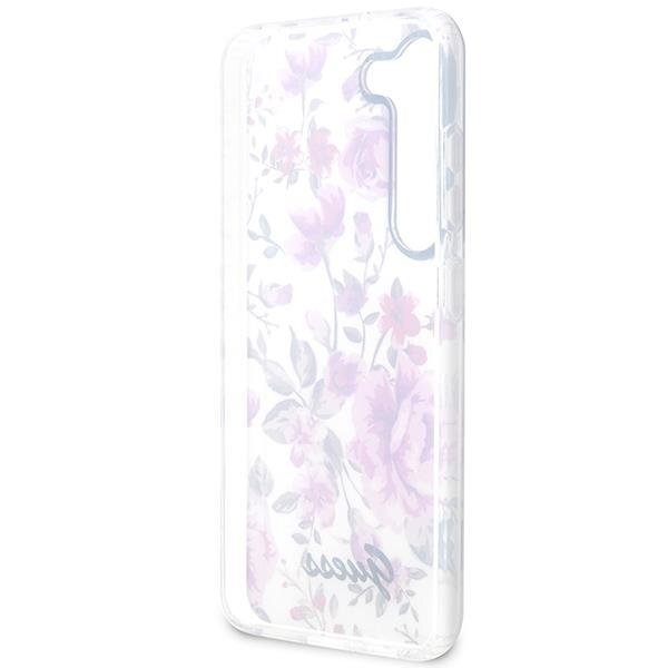Dėklas Guess Flower GUHCS23SHCFWST Samsung Galaxy S23 S911 Baltas 6 Dėklas Guess Flower GUHCS23SHCFWST Samsung Galaxy S23 S911 Baltas 6