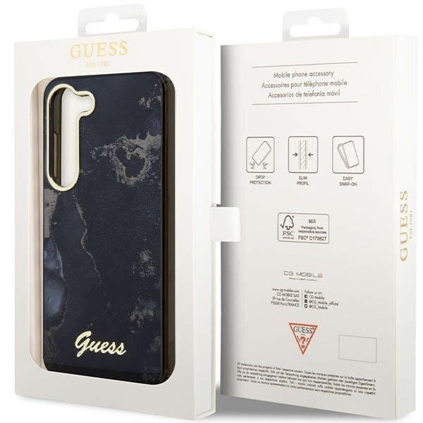 Dėklas Guess Marble GUHCS23SHTMRSK Samsung Galaxy S23 S911 Juodas-auksinis 7 Dėklas Guess Marble GUHCS23SHTMRSK Samsung Galaxy S23 S911 Juodas-auksinis 7