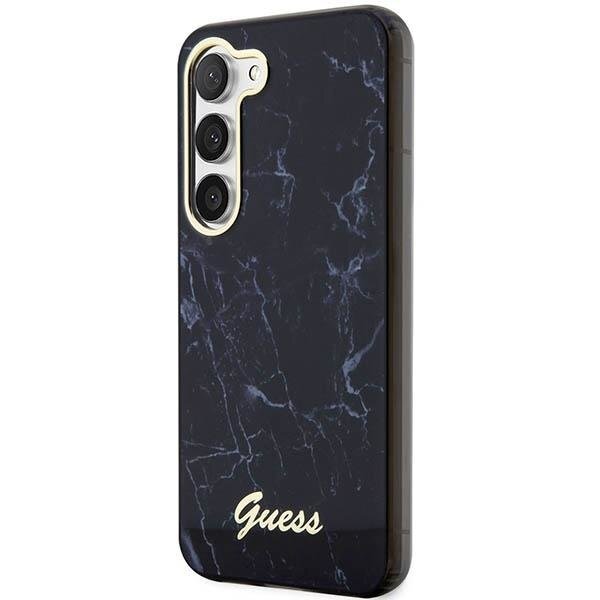 Dėklas Guess Marble GUHCS23SPCUMAK Samsung Galaxy S23 S911 Juodas 1 Dėklas Guess Marble GUHCS23SPCUMAK Samsung Galaxy S23 S911 Juodas 1