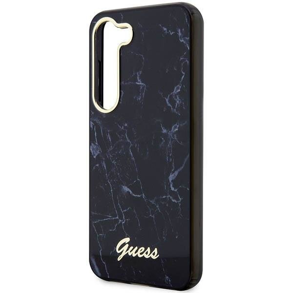 Dėklas Guess Marble GUHCS23SPCUMAK Samsung Galaxy S23 S911 Juodas 5 Dėklas Guess Marble GUHCS23SPCUMAK Samsung Galaxy S23 S911 Juodas 5