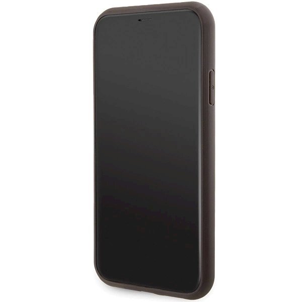 Originalus Guess dėklas GUHMN61G4GFRW iPhone 11 6.1" / Xr Rudas/Rudas hardcase 4G Collection Leather Metal Logo MagSafe 4 Originalus Guess dėklas GUHMN61G4GFRW iPhone 11 6.1" / Xr Rudas/Rudas hardcase 4G Collection Leather Metal Logo MagSafe 4