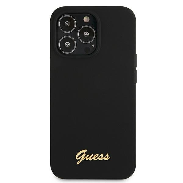 Dėklas Guess GUHMP13LLSLMGBK iPhone 13 Pro / 13 Juodas 2 Dėklas Guess GUHMP13LLSLMGBK iPhone 13 Pro / 13 Juodas 2