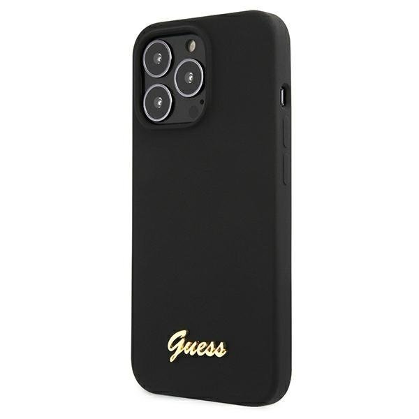 Dėklas Guess GUHMP13XLSLMGBK iPhone 13 Pro Max Juodas 1 Dėklas Guess GUHMP13XLSLMGBK iPhone 13 Pro Max Juodas 1