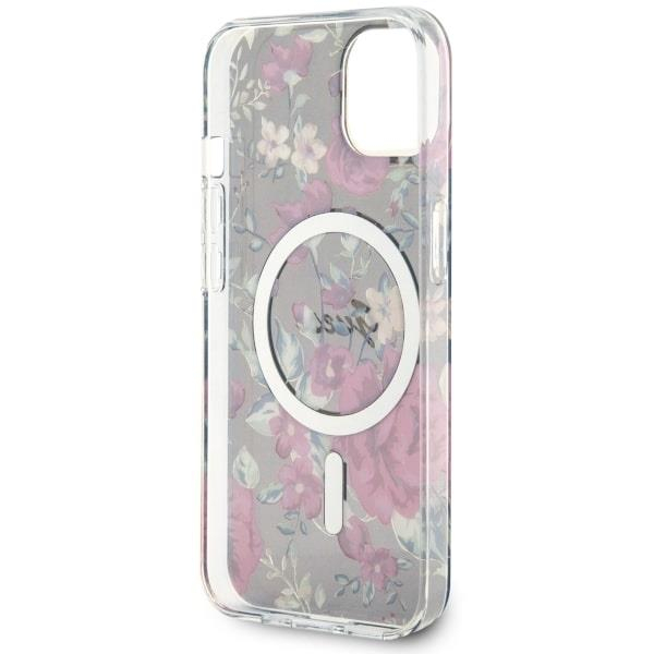 Dėklas Guess Flower MagSafe GUHMP14MHCFWSA iPhone 14 Plus Žalias 6 Dėklas Guess Flower MagSafe GUHMP14MHCFWSA iPhone 14 Plus Žalias 6