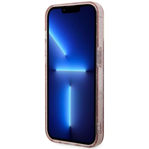 Dėklas Guess Glitter Gold MagSafe GUHMP14MHCMCGP iPhone 14 Plus Rožinis 4 Dėklas Guess Glitter Gold MagSafe GUHMP14MHCMCGP iPhone 14 Plus Rožinis 4