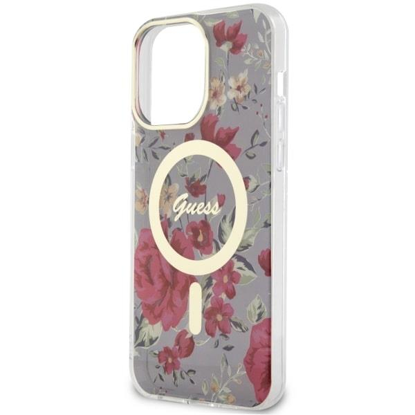 Dėklas Guess Flower MagSafe GUHMP14XHCFWSA iPhone 14 Pro Max Žalias 5 Dėklas Guess Flower MagSafe GUHMP14XHCFWSA iPhone 14 Pro Max Žalias 5
