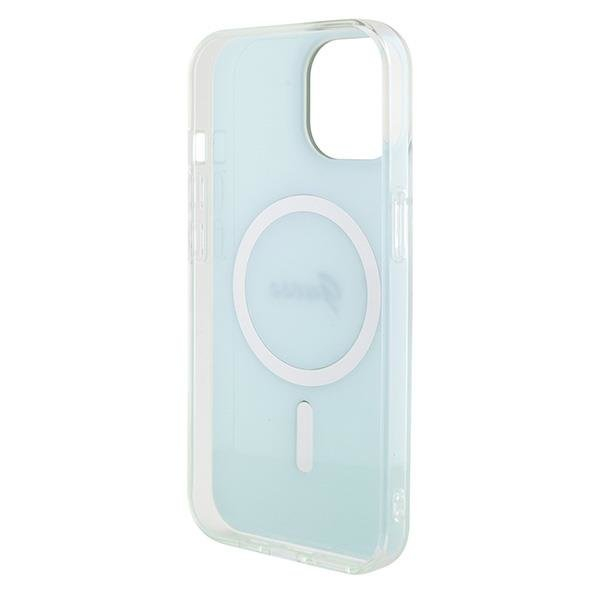 Originalus dėklas Guess GUHMP15SHITSQ iPhone 15 6.1  turquoise/turquoise hardcase IML Iridescent MagSafe 6 Originalus dėklas Guess GUHMP15SHITSQ iPhone 15 6.1  turquoise/turquoise hardcase IML Iridescent MagSafe 6