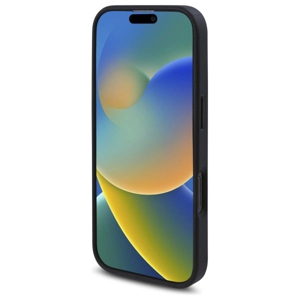 Guess GUHMP16LP4ROPEMCK iPhone 16 Pro 6.3&quot; Juodas/Juodas hardcase 4G Flowers Print MagSafe 4