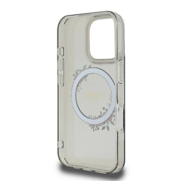 Dėklas Guess GUHMP16XHFWFCK iPhone 16 Pro Max 6.9 Juodas/Juodas hard IML Flowers Wreath MagSafe 6 Dėklas Guess GUHMP16XHFWFCK iPhone 16 Pro Max 6.9 Juodas/Juodas hard IML Flowers Wreath MagSafe 6