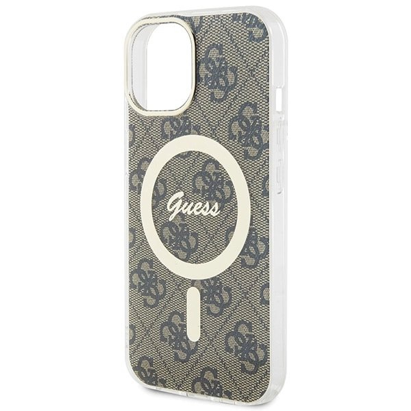 iPhone 15 Guess IML 4G MagSafe dėklas - rudas 5 iPhone 15 Guess IML 4G MagSafe dėklas - rudas 5
