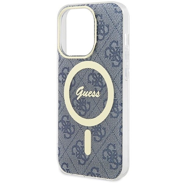 Originalus Guess dėklas IML 4G MagSafeiPhone 15 Pro - Mėlynas 5 Originalus Guess dėklas IML 4G MagSafeiPhone 15 Pro - Mėlynas 5