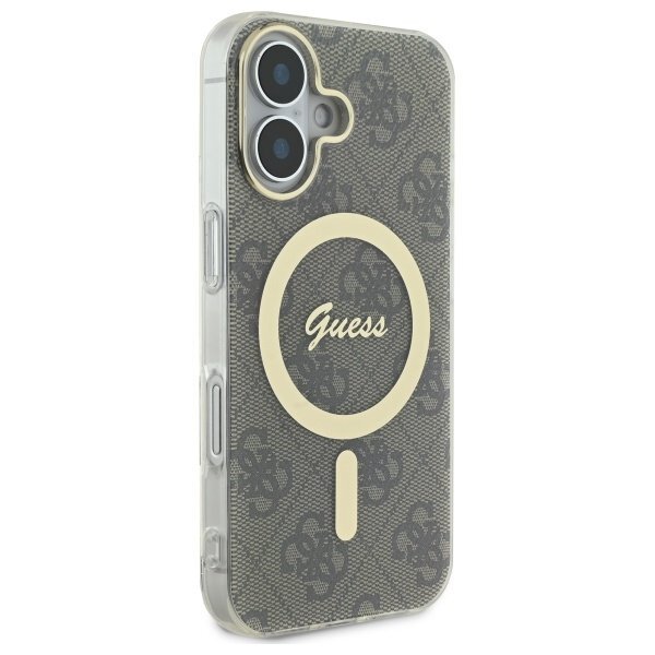 iPhone 16 Plus Guess IML 4G MagSafe dėklas – rudas 3 iPhone 16 Plus Guess IML 4G MagSafe dėklas – rudas 3