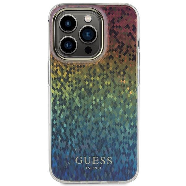 Dėklas Guess IML Faceted Mirror Disco Iridescent   iPhone 15 Pro - multicolored 2