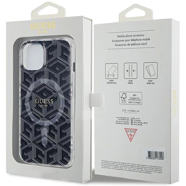 Originalus Guess dėklas IML GCube MagSafeiPhone 15 Plus / 14 Plus - Juodas 7 Originalus Guess dėklas IML GCube MagSafeiPhone 15 Plus / 14 Plus - Juodas 7
