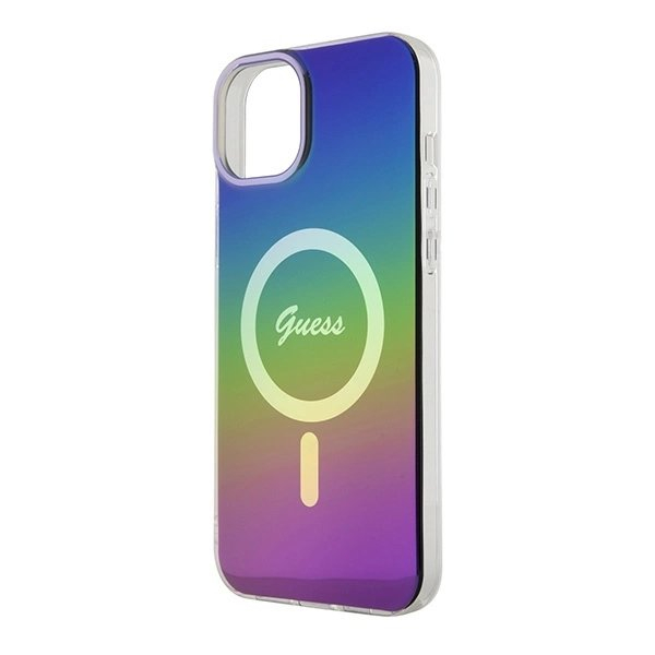 Guess IML Iridescent MagSafe Dėklas skirtas iPhone 15 Plus / 14 Plus 6.7&quot; - multicolor 5