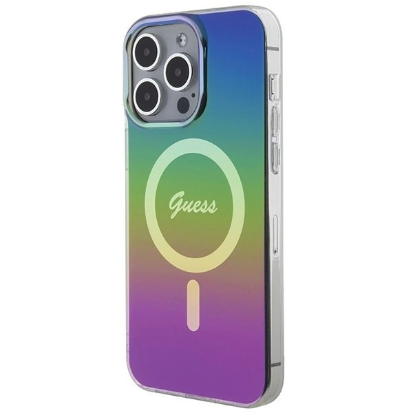 Guess IML Iridescent MagSafe Dėklas skirtas iPhone 15 Pro Max 6.7" - multicolor 1 Guess IML Iridescent MagSafe Dėklas skirtas iPhone 15 Pro Max 6.7" - multicolor 1