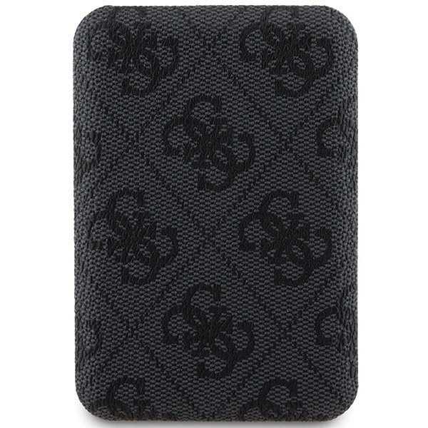 Išorinė baterija Guess GUPB5FP4EMGK 5000 mAh 15 W indukcinė su MagSafe – juoda, 4G Leather Metal Logo 1