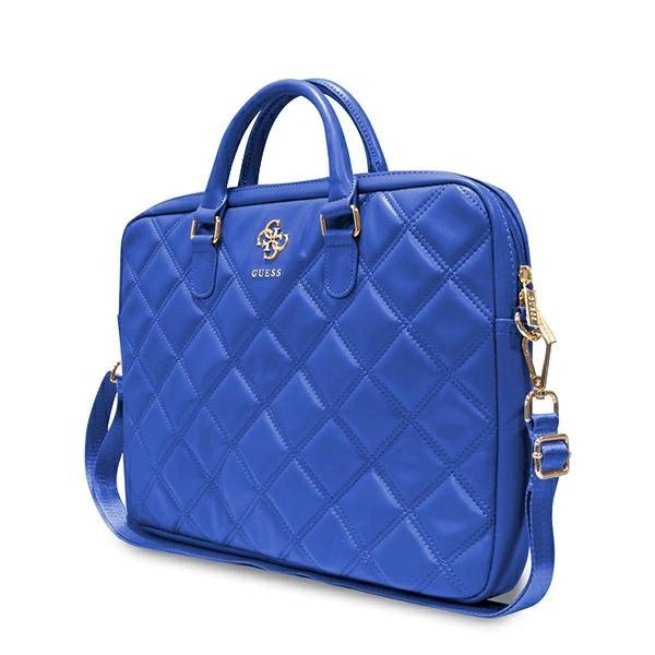 Guess Quilted 4G Krepšys a 16 laptop - blue Guess Quilted 4G Krepšys a 16 laptop - blue