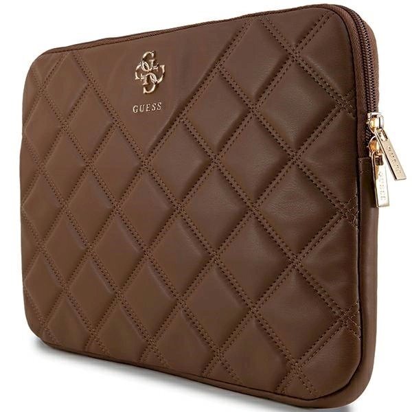 Guess Quilted 4G cover a 14 laptop - brown 1 Guess Quilted 4G cover a 14 laptop - brown 1