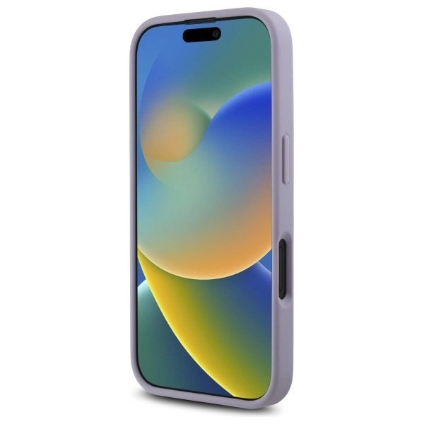 iPhone 16 – Guess Quilted Metal Logo dėklas - Šviesiai violetinis 4 iPhone 16 – Guess Quilted Metal Logo dėklas - Šviesiai violetinis 4