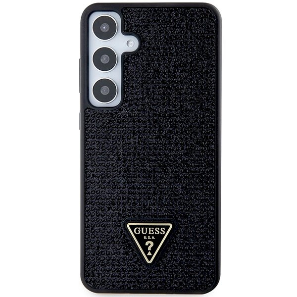Guess Rhinestone Triangle Dėklas Samsung Galaxy S24+ - juodas 2 Guess Rhinestone Triangle Dėklas Samsung Galaxy S24+ - juodas 2