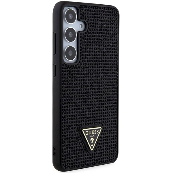 Guess Rhinestone Triangle Dėklas Samsung Galaxy S24+ - juodas 3 Guess Rhinestone Triangle Dėklas Samsung Galaxy S24+ - juodas 3
