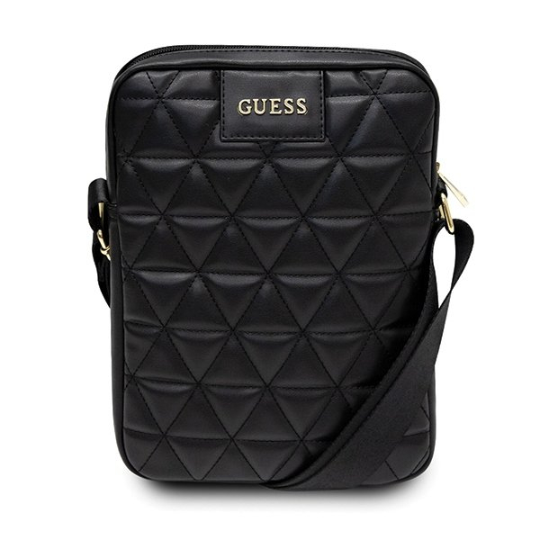 Dėklas Guess Bag 10" Quilted Tablet Bag - Juodas Dėklas Guess Bag 10" Quilted Tablet Bag - Juodas