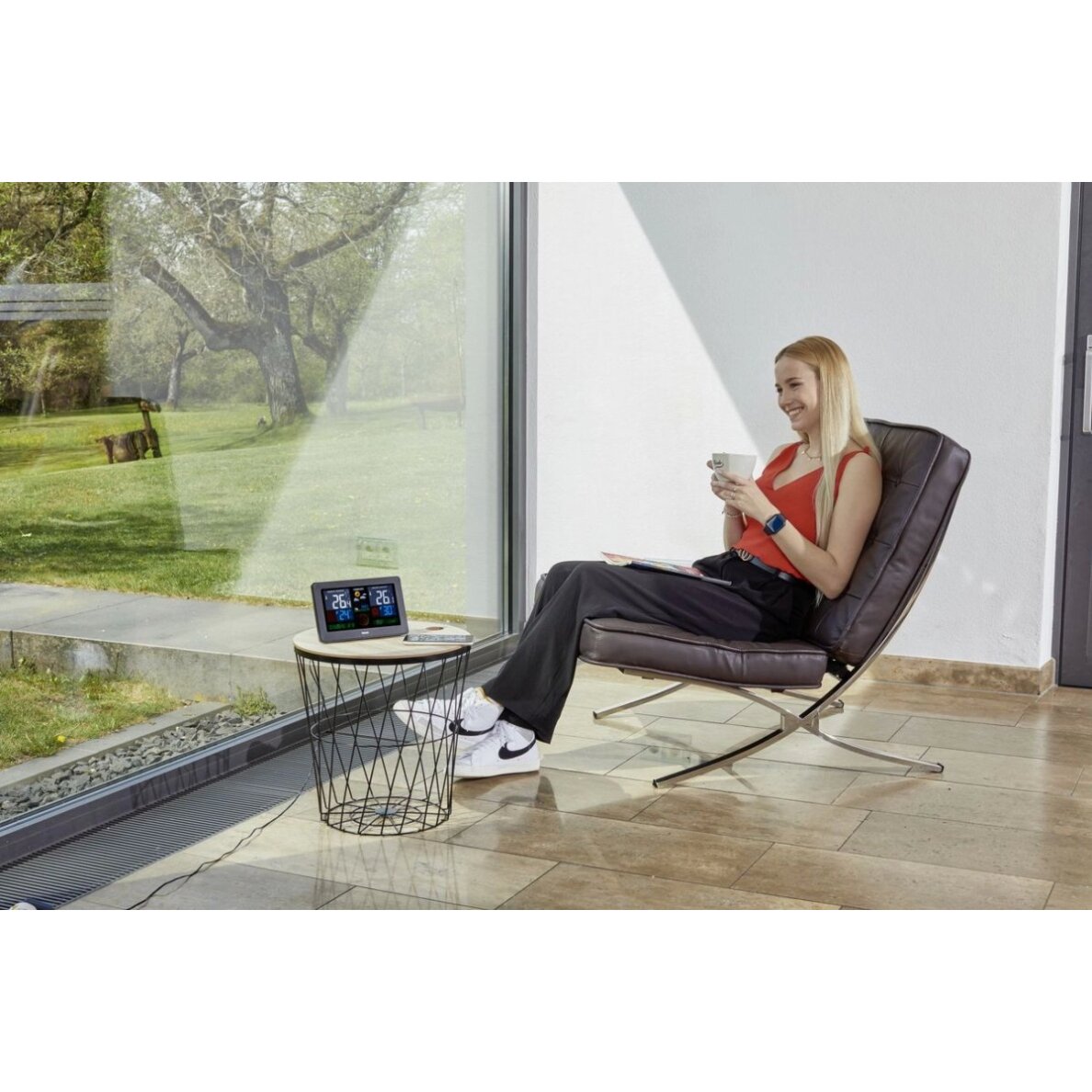 Oro stotis Hama Premium su USB – juoda 11 Oro stotis Hama Premium su USB – juoda 11