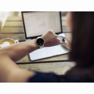 Hama 8900 GPS AMOLED išmanusis laikrodis 1.32" su smėlio silikoniniu dirželiu - auksinis 14 Hama 8900 GPS AMOLED išmanusis laikrodis 1.32" su smėlio silikoniniu dirželiu - auksinis 14