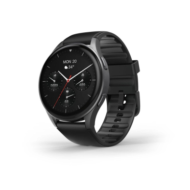 Hama 8900 – GPS AMOLED išmanusis laikrodis 1.43" su silikoniniu dirželiu - Juodas 1