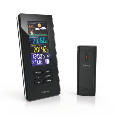 Oro stotis Hama Color Edge – juoda 1 Oro stotis Hama Color Edge – juoda 1