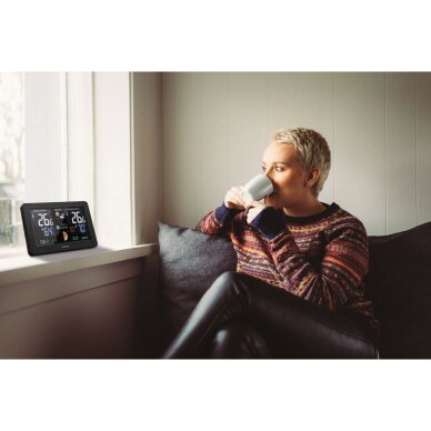 Oro stotis Hama Premium su USB – juoda 13