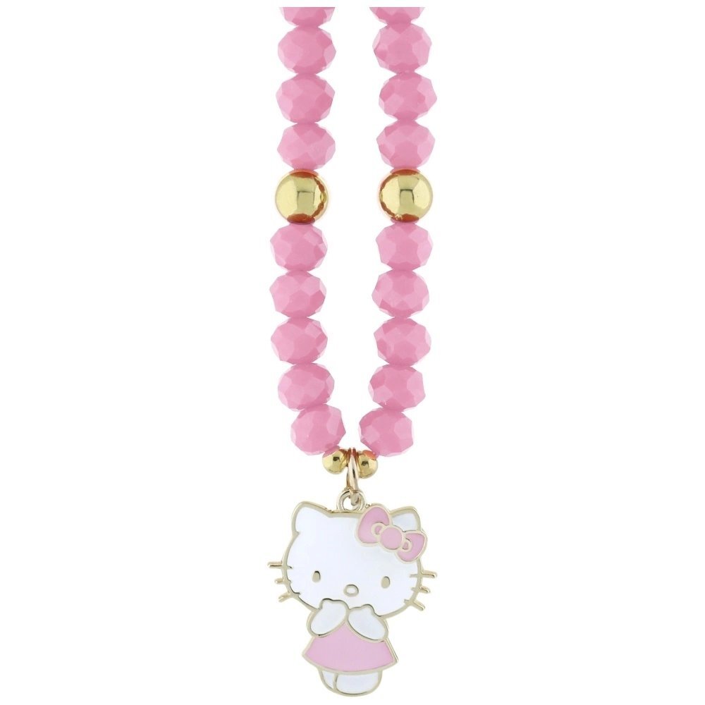 Telefono pakabukas Hello Kitty Pearls and Beads Kitty Charm – rožinis 1