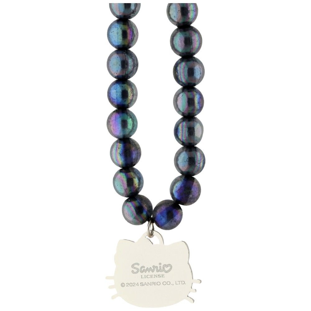 Telefono pakabukas Hello Kitty Pearls Kitty Head – juodas 2