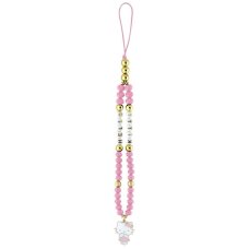 Telefono pakabukas Hello Kitty Pearls and Beads Kitty Charm – rožinis