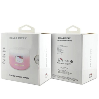 Hello Kitty Electroplate Gradient Bluetooth garsiakalbis – rožinis 3