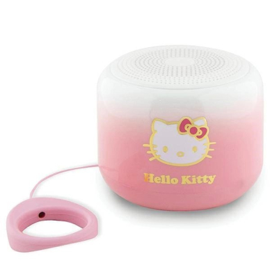 Hello Kitty Electroplate Gradient Bluetooth garsiakalbis – rožinis