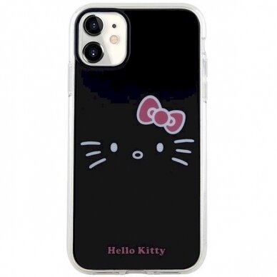 Hello Kitty Dėklas IML Kitty FaceiPhone 11 / Xr - Juodas 2 Hello Kitty Dėklas IML Kitty FaceiPhone 11 / Xr - Juodas 2