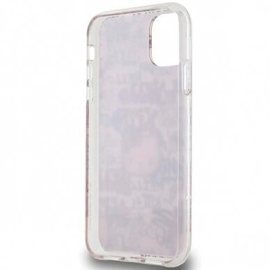 Hello Kitty Dėklas IML Tags GraffitiiPhone 11 / Xr - Rožinis 6