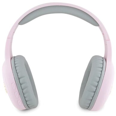 Belaidės ausinės Hello Kitty Metal Logo Bluetooth On-Ear – rožinės 2