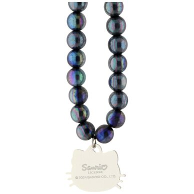 Telefono pakabukas Hello Kitty Pearls Kitty Head – juodas 2